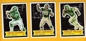 Juego de envío brillante de los New York Jets 1984 Mark Gastineau Bruce Harper Wesley Walker  - Imagen 1 de 1