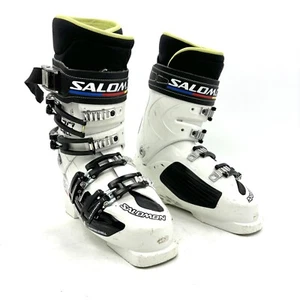 Botas de esquí alpino Salomon Energyzer X3 130 blancas para hombre talla 25,5 - Imagen 1 de 9