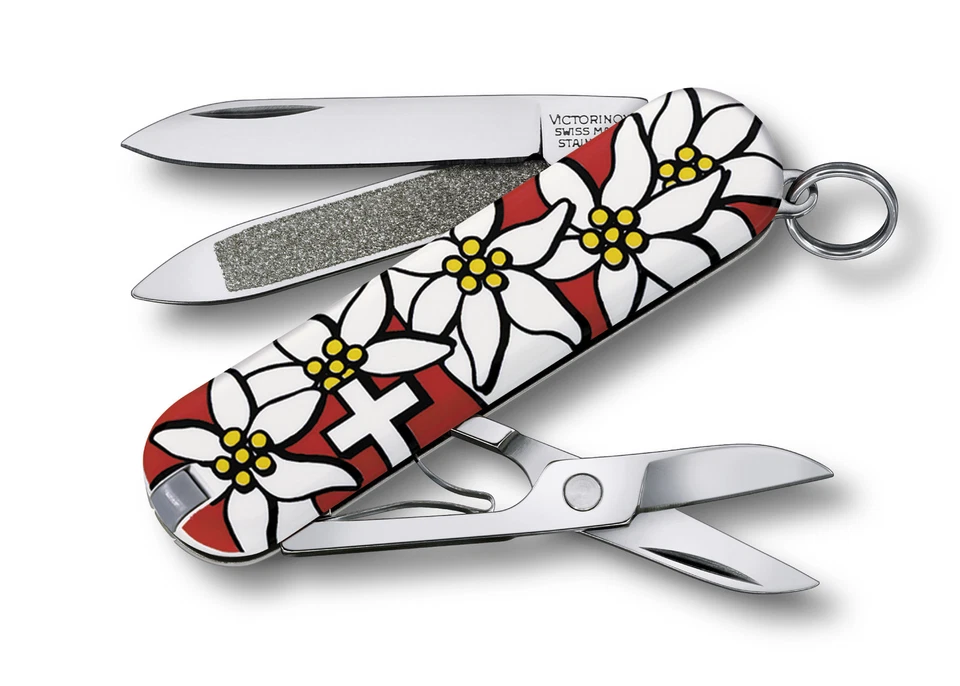 VICTORINOX Schweizer Messer "Classic - Edelweiß"