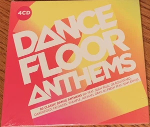 VARIOUS ARTISTS "DANCEFLOOR ANTHEMS 2" BRAND NEW 2018 UK 4CD ALBUM IMPORT - Picture 1 of 2