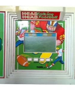 VINTAGE Tiger Head to Head Talking Football Electronic Game WORKS 1988. - Picture 1 of 8