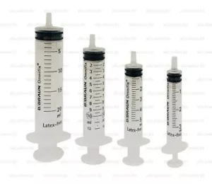 Sterile Syringes Hypodermic Luer Slip - BRAUN OMNIFIX 1ml 3ml 5ml 10ml 20ml - Picture 1 of 13