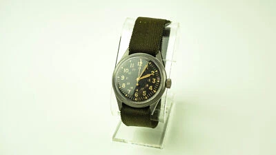 Reloj Pulsera Hamilton GG-W-113 1969 Militar De Colección Cuerda Sin Picar Foto 1 de 4