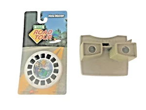 Vintage View Master Toy Sawyers Original Gray + USA Road Tour 3 Reels NOS Y2K - Picture 1 of 3