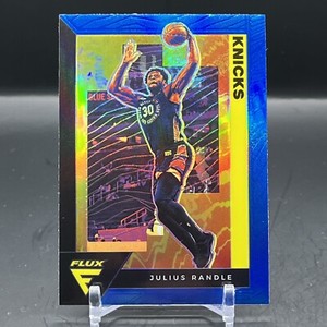 2020-21 Panini Flux Julius Randle Blue Parallel Knicks
