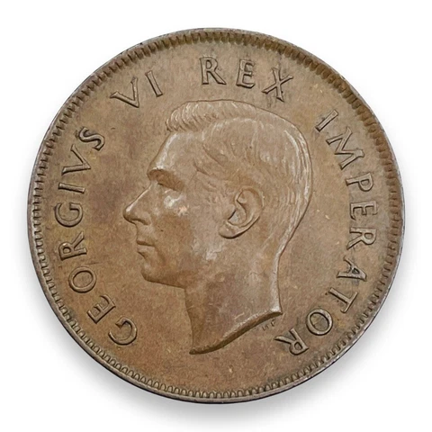 1941 British South Africa Penny George VI #A52916 Cover