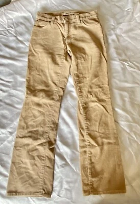 GAP Women's Juniors Corduroy Pants Stretch Low Rise Boot Cut Brown Size 1R - Image 1 of 4