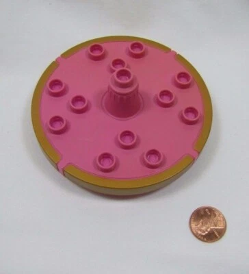 Rare Lego Duplo Vintage Princess Castle Merry Go Round #4820 Really Spins! Rare - Image 1 of 2