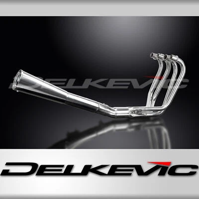 Silenciador megáfono acero inoxidable escape completo Honda CB550K 1977-1978 4-1 Foto 1 de 4