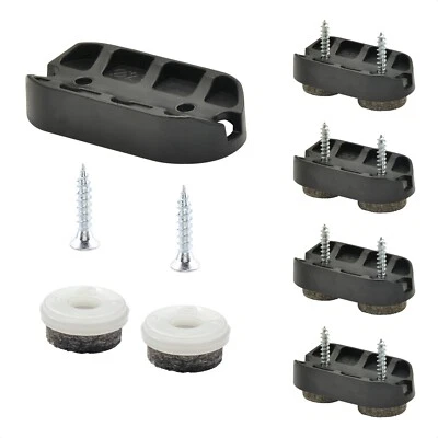 WAGNER QuickClick® Filzgleiter für Rohrfüße Möbelgleiter Schrauben - Varianten - Bild 1 von 2