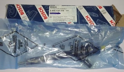 Original Bosch Common Rail Injektor - 0445110316 / 0445110183 / 0445110331 , Neu - Image 1 of 2
