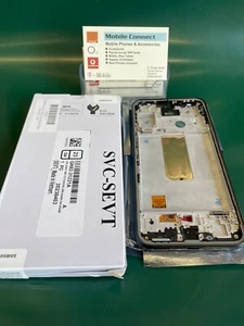 Original Genuine Service Pack LCD Screen for Samsung Galaxy A54 5G - Black - Picture 1 of 3