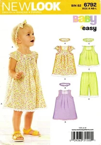 New Look Sewing Pattern 6792 Dress NB-L - Picture 1 of 2