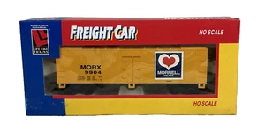 Life-Like HO Scale MORX 9904 Morrell Meats Wood Reefer Car Vintage 9904 (U) - Picture 1 of 5
