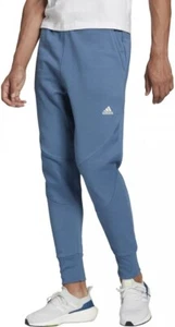 Adidas X5016 Mens Stadium Fleece Internal Cuffed Pants, Blue, XL - Picture 1 of 4