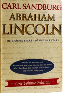 1954 ABRAHAM LINCOLN THE PRAIRIE YEARS AND THE WAR YEARS HC BOOK CARL SANDBURG - Picture 1 of 1