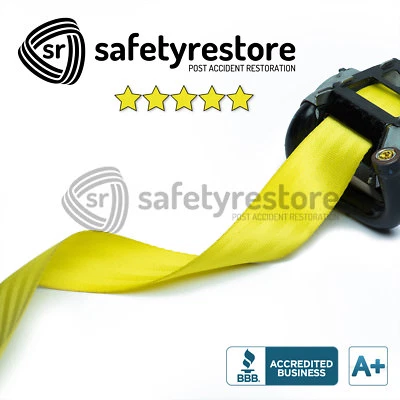 For Porsche Yellow Seat Belt Replacement Service - Change Seat Belt Color! - Image 1 of 3