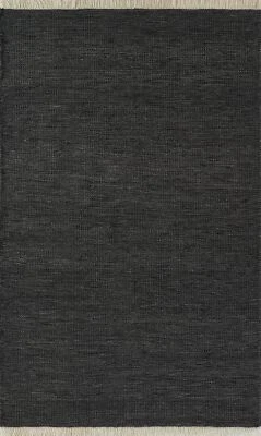 Momeni Cove Recycled P.E.T Area Rug, Charcoal, 5' X 8' (CV-01) - Image 1 of 4