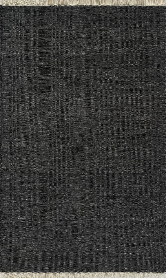Alfombra P.E.T reciclada Momeni Cove, carbón, 5' X 8' (CV-01) Foto 1 de 4