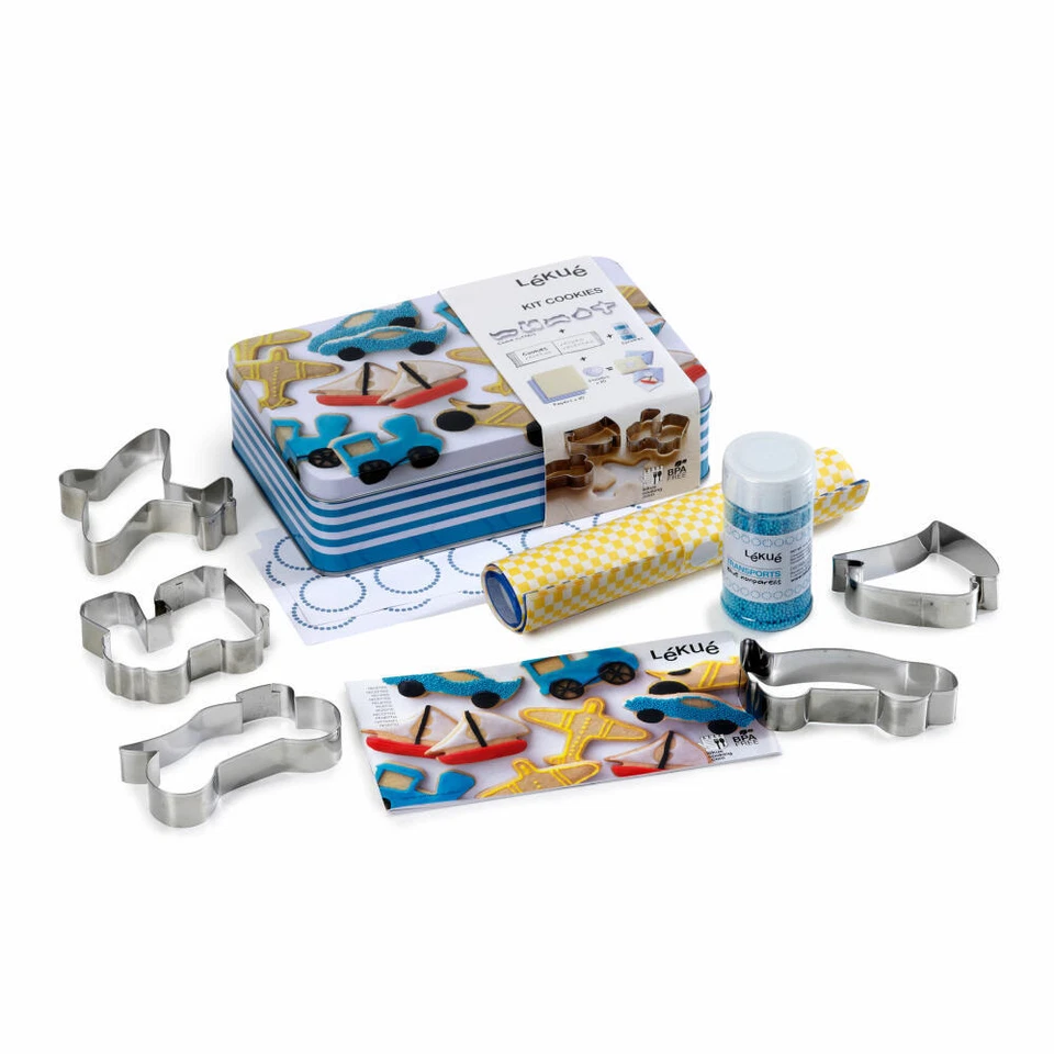 Lékué Cookie Kit Transport, Ausstechform, Plätzchenausstecher, 3000027SURM017 - Bild 1 von 1