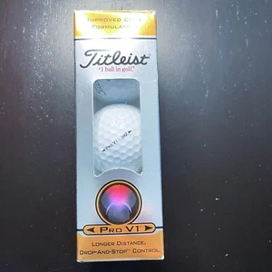 Pelotas de golf Titleist PROV1 392 de una (1) funda (NOS) NUEVAS - Imagen 1 de 2