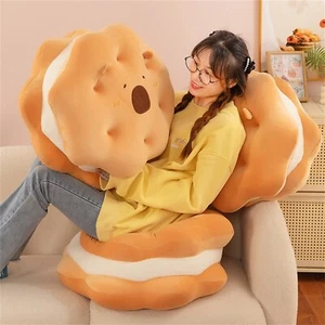 Plush Toys, Sandwich Ookies, Super Soft Throw Pillows, Multi-functional Waist - Picture 1 of 6