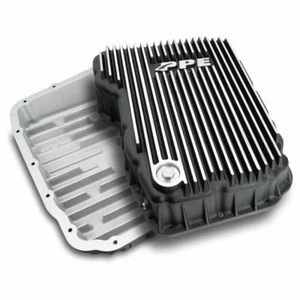 PPE Heavy Duty Cast Aluminum Transmission Pan w/ Flat Bottom for 68RFE - Picture 1 of 3