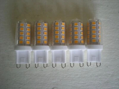 (5 Pack) LED072-30K , G9  Replacement JCD Bi-Pin Base 120V 3000K Soft White - Image 1 of 4