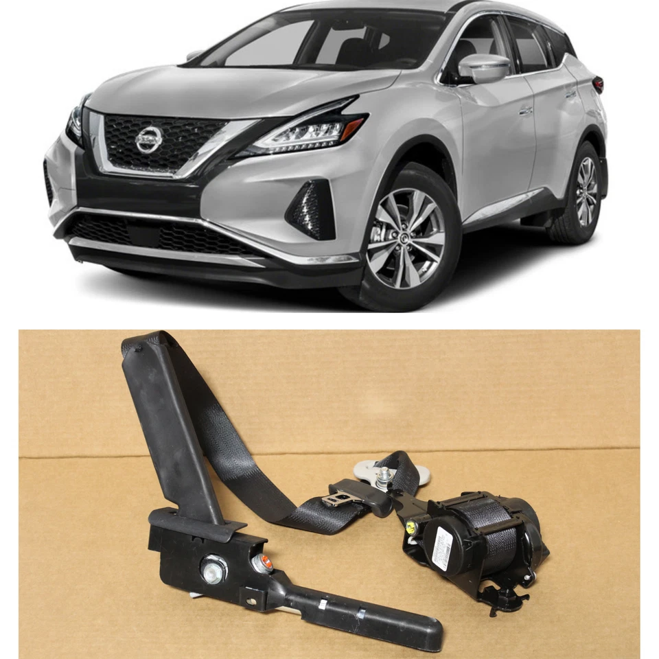 Conjunto de cinturón de seguridad delantero derecho Nissan Murano 2019-2024 OEM Foto 1 de 4