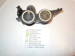 American Flyer PARTS Atlantic chassis O PULL-MOR See pix for features checklist - Picture 1 of 6