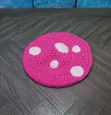 Sombrero de Seta Hecho a Mano Crochet - Super Mario - Varios Colores Foto 1 de 4