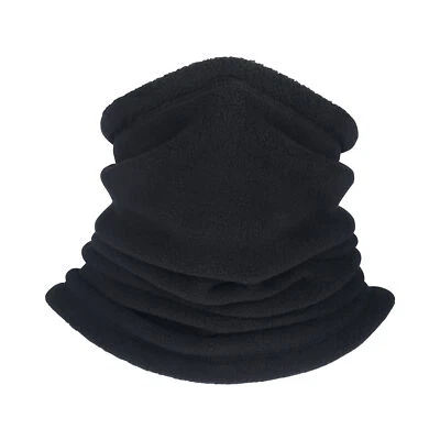 Calentador de cuello de invierno polaina polar a prueba de viento esquí máscara facial bufanda para clima frío Foto 1 de 4