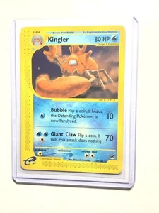 KINGLER - 50/165 - Juego Base Expedición - Raro - Tarjeta Pokémon - Casi Nuevo - Imagen 1 de 1