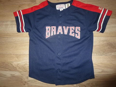 Chipper Jones #10 Atlanta Braves MLB Starter Jersey Youth M 10-12 children Cover