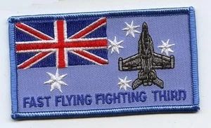 OIF COALITION ROYAL AUSTRALIAN AIR FORCE SSI: Aussie RAAF F/A-18A Hornets (2003) - Picture 1 of 2