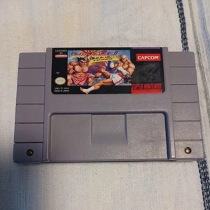 Super Nintendo Street Fighter 2 II Turbo Spiel Cartridge 1993 SNES - Bild 1 von 3
