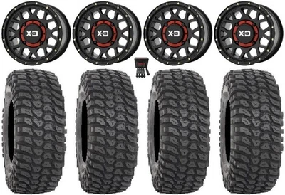 KS135 Grenade 14" Wheels 28" XCR350 Tires Kawasaki Mule Pro FXT KRX / Yamaha Foto 1 de 4