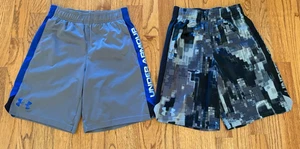 A Lot Of 2 Boy's Under Armour Loose Shorts, Size YSM - Picture 1 of 5