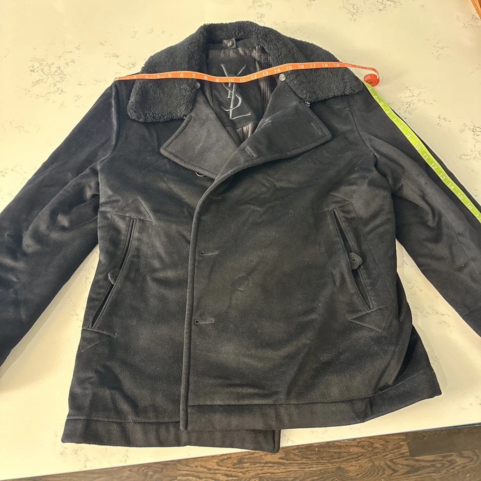 Yves Saint Laurent Paris Men’s Peacoat Jacket - Image 1 of 4