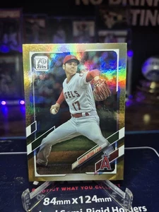 Shohei Ohtani 2021 Topps Series 1 Gold Foil Angels - Bild 1 von 9