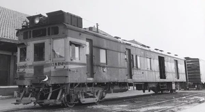 Vintage Harold K. Vollrath B&W Railroad Mail Car Photo M.122 1929 - Picture 1 of 3