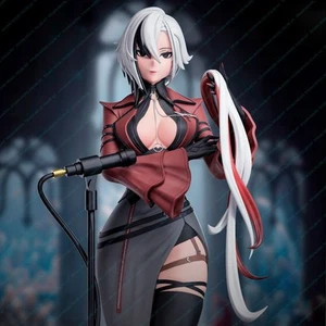 Bambola resina scala 1/24 sexy musica ragazza statua non dipinta non assemblata model kit giocattolo - Foto 1 di 4
