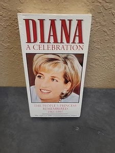 Diana: A Celebration VHS Tape 1997 BBC British TV Documentary SEALED NEW - Picture 1 of 6