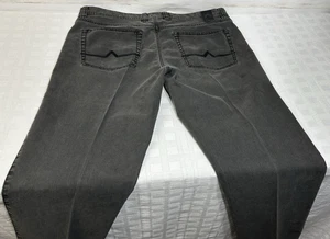 Pantalones de mezclilla ALBERTO T400 ELÁSTICOS para hombre 38 x 34 PIEDRA doble teñido gris calce moderno - Imagen 1 de 14