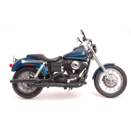 HARLEY DAVIDSON DYNA SUPER GLIDE SPORT 2004 1:12 Maisto Moto Modellino Nuovo - Immagine 1 di 1