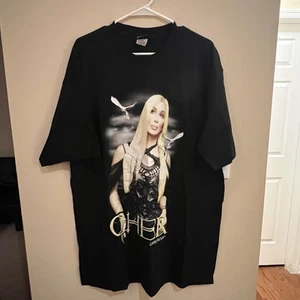Vintage 2002 Cher Living Proof Farewell Tour Concert T-Shirt XL - Picture 1 of 7