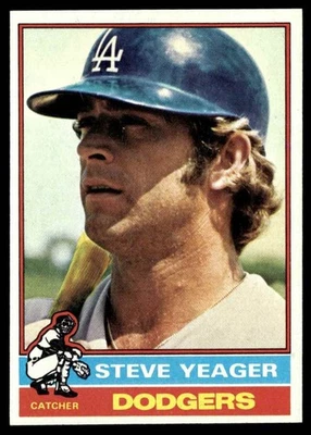 1976 Topps Steve Yeager Los Angeles Dodgers #515 - Image 1 of 2