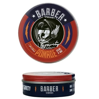 BARBER MARMARA POMADE Haarwachs 100ml – Starker Halt & Glanz – Frischer Duft - Bild 1 von 2