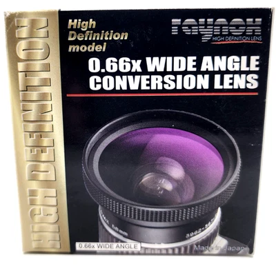 Objetivo conversión gran angular Raynox HD-6600 PRO 43mm 0.66x -Excelente estado  Foto 1 de 4