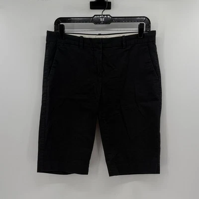 Женские шорты-бермуды Theory Palmer Westside - черные - 6 - Изображение 1 из 4